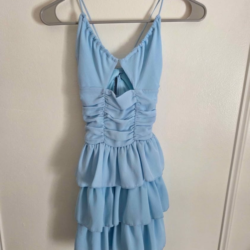 Lucy in the Sky Blue Dress